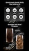 SOLARAE Wireless Portable Hair Straightener &ndash; Cordless Mini Flat Iron, Fast Heating, Straightens &amp; Curls Hair, Travel Friendly, For All Hair Types
