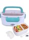 Electric Lunch Box for Car &amp; Home, Portable Food Warmer with Leakproof BPA-Free Snack Boxes, Microwave Safe &acirc;&euro;&ldquo; Ideal for Adults, Girls &amp; Boys (Blue)