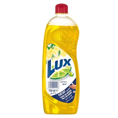 Lux Dishwash Liquid, Lemon, 750ml