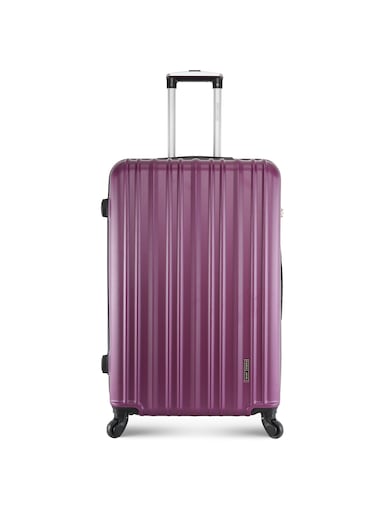 Cabin Size Lightweight ABS Hardside Spinner Luggage Trolley -20 Inch   Carrying 10KG 4 Wheel Hardshell Suitcase-Purple