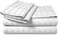 INFINI HOMES Soft 100% Cotton 250TC Striped Duvet Cover for Home &amp; Luxury Hotel (160 X 220, 1 Piece)
