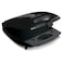 Black+Decker TS4080-B5 4-Slice Interchangeable Plate Sandwich and Grill Maker, Black