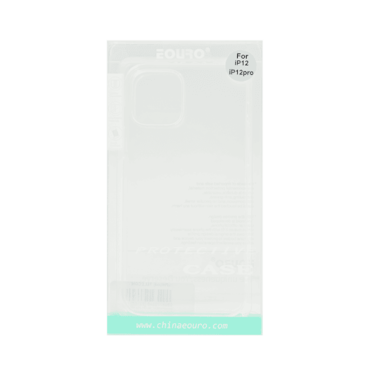 TRANSPARENT SILICONE CASE IPHONE 12/12 PRO