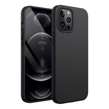 C SILICONE CASE IPHONE 12 PRO MAX BLACK