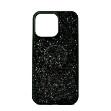 ISAFE BLING POP UP HARD COVER IPHONE 14 PRO MAX BLACK