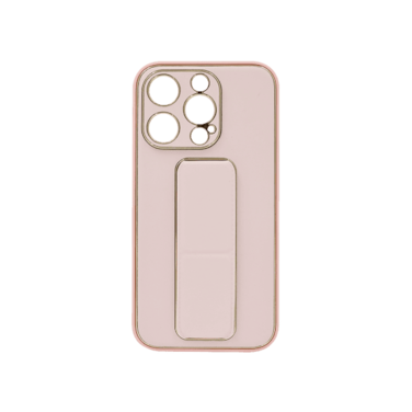 MY CHOICE LEATHER GRIP COVER IPHONE 15 PRO PINK