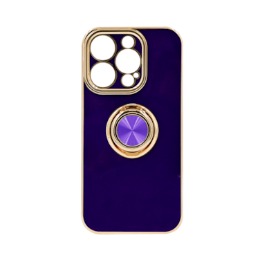 DEZOE RING DESIGN CASE IPHONE 15 PRO PURPLE