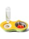 cat Bowls and Small Dog Bowls: 3-in-1 Food-Grade Silicone Slow Feeder, Stainless Steel Cat Bowl, and Automatic Water Dispenser Set