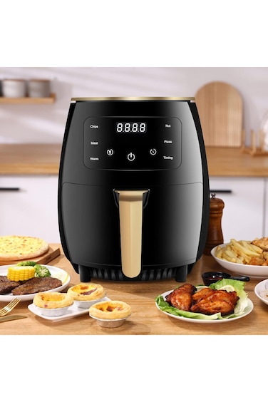 Digital Air Fryer for Healthy Oil-Free Cooking - Multi-Use 2400W One Touch Digital Air Fryer for Dee
