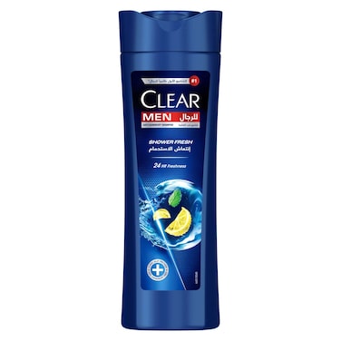 Clear Shampoo For Men Anti Dandruff Shampoo Shower Fresh 400ml