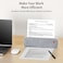 Portable Mini A4 Thermal Printer, Compact Wireless Receipt &amp; Document Printer for Home, Office &amp; Travel