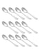WNK Windsor Table Spoon Set - 12 Pieces,Silver