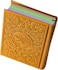 A colored Quran with colored edges, a colored cover and colored paper, small size, measuring 8*6, gold color