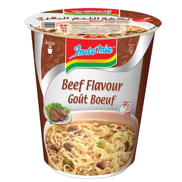 Indomie Beef Flavour Instant Cup Noodles, 60g