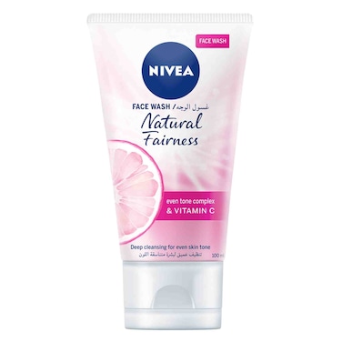 NIVEA Face Wash Cleanser Natural Glow Even Skin Tone 100ml