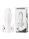 5-in-1 Knife Sharpener Set- Knife Sharpener Tool - Manual Knife Sharpeners for Kitchen Knife, Peeler, Bottle Opener, Garlic Grinder, Coarse and Fine Knife Sharpener- Gray/White