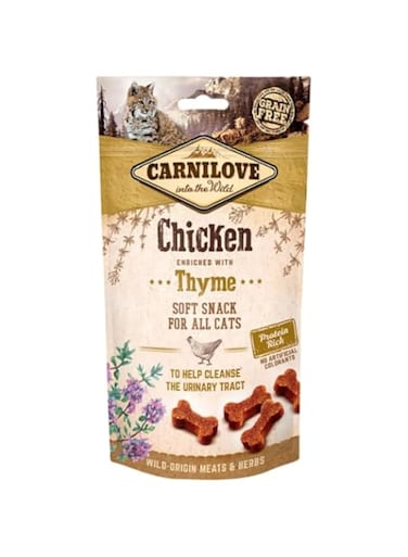 Carnilove Chicken enriched with Thyme Soft Snack for Cats 50g