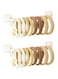 2PCS Hanging Claw Clip Organizer Holder,Headband Organizer,Hair Hoop Organizer,Hairband Rack Holder,Headband Storage Holder for Women and Girls