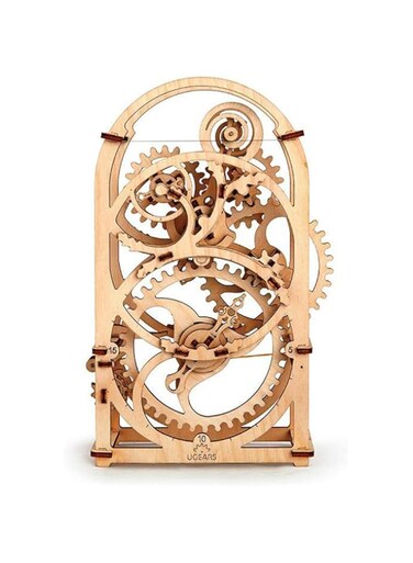 Ugears Timer For 20 Minutes, 107 Parts, 3D Wooden Puzzle Mechanical Model, UGR-70004