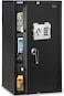 Rubik Safe Box Large with Digital Keypad and Key Lock, Security Locker for Money Files folder Documents Jewelry Home Office RB75EG (Size 75x40x40cm) Black
