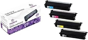 Compatible Can 067 Full Set .Compatible Toner Cartridge for Use in Can i-SENSYS LBP630 Series LBP631Cw LBP633Cdw MF650 Series MF651Cw MF655Cdw MF 655 Cx MF 657 Cdw (Black Cyan Yellow Magenta)