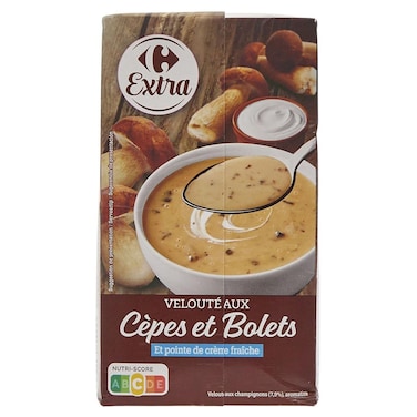 Carrefour Classic Cream of Wild Mushroom Soup, 1L