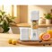 Green Lion 500ml Collapsible Portable Juicer - 70W, 22000 RPM Motor Blender (White)