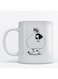 Luffy One Piece Printed Mug White/Black 9.2x7.7cm