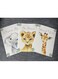 BPA Safari Animals Baby Girl or Boy Nursery Bedroom Set of 3 Unframed Jungle Leaves Quote Prints, Nursery Decor Wall Art Gift Present, Giraffe Elephant Lion, Stand Tall Dream Big Be Brave (A3)