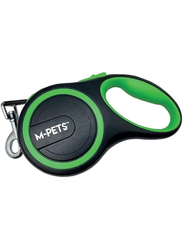 M-PETS Liberty Dog Retractable Leash Green S