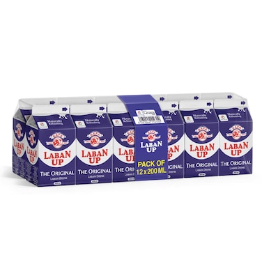 Safa Laban Up The Original Laban Drink, 200ml, Pack of 12