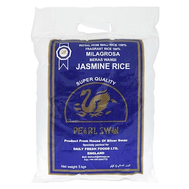 Pearl Swan Super Quality Jasmine Rice, 5kg