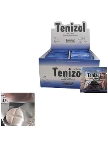 Teknovet Tenizol Pet Oral Tablet (dog &amp; cat) deworming,endoparasite &amp; anthelmitic (20 Tablets)