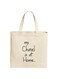 Spoil Your Wall My Chanel Is At Home Quotes Tote Bag, Natural Shopping Bag, 38x42cm Reusable Jute Bag