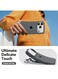 Mobcos iPhone 17 Pro Max Grey Elite Logo Premium Silicone Magnetic Wireless Charging Case for iPhone   Silky Soft Touch   Military-Grade Shockproof Protection   Strong Magnetic Compatibility   Luxury Slim Cover