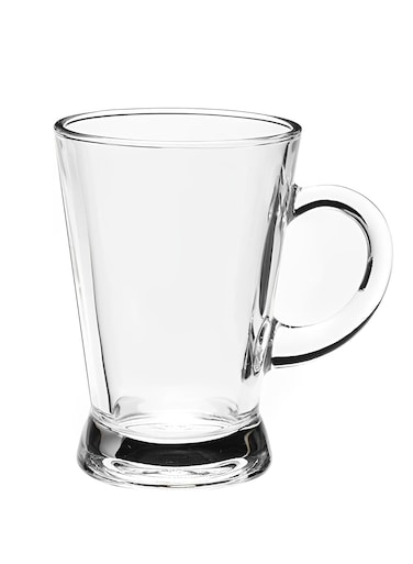 Glass Mug for Hot &amp; Cold Beverages &acirc;&euro;&ldquo; Latte, Iced Tea &amp; Tea