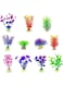 KASTWAVE Artificial Aquarium Plants,Small Aquarium Plants Artificial Fish Tank Decorations，Used Fish Tank Accessories Toys for Household and Office Aquarium Simulation Plastic Hydroponic Plants