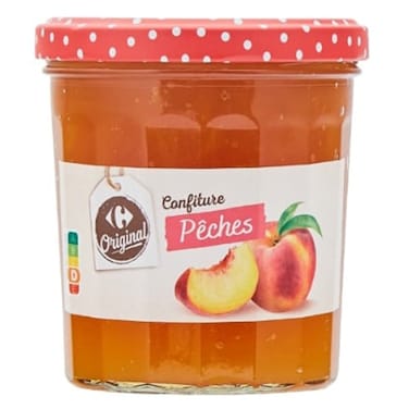 Carrefour Original Peach Jam, 370g