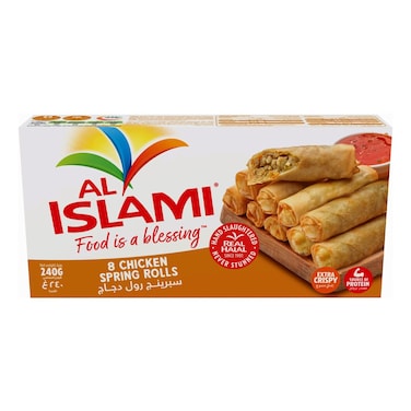 Al Islami Chicken Spring Rolls, 240g