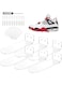 RahTune Floating Sneaker Displays Shelves for Wall Mount, Large Clear Acrylic Floating Shelves for Showcase Sneaker Collection Transparent ACRYLIC-SHELF Float Acrylic Shelves