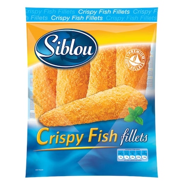 Siblou Crispy Fish Fillets, 500g