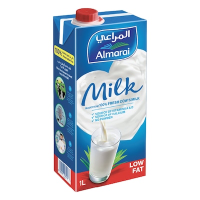 Almarai UHT Long Life Low Fat Milk, 1L