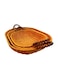 Set of 3 Multifunctional Rattan Tray