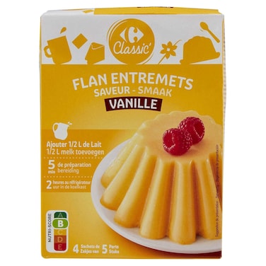 Carrefour Classic Vanilla Pudding Mix, 192g