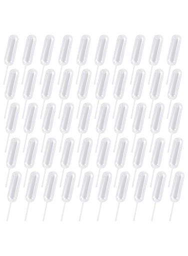TORMEN Cylindrical Liquid Dropper Pasteur Pipettes for Cupcakes, Strawberry, Chocolates,Whiskey,Alcohol,Syrups,Sodas (4ml,100 pcs)