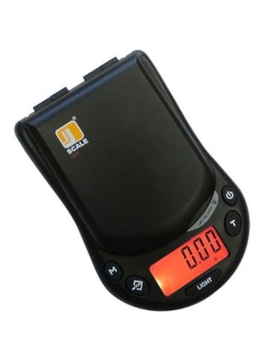 Jennings JSR-200 Digital Pocket Scale 200g x 0.01 Gram JScale Jewellery Carat, Black