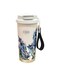 Premium Stainless Steel Flower Tumbler Travel/Coffee Mug Vacuum Insulated Food Grade Leak Proof Perfect for Travel &amp; Everyday Use Office Gym Home 12 Hours Hot Cold BPA Free 500ml Blue