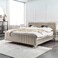 Sleep Haven Upholstered Twin Size Bed (120 X 190 CM) Dark Beige Color