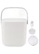 Portable Countertop Dishwasher, USB Charging 18W Compact Sink Dishwasher with Bucket, Detachable Design Mini Dishwashing Machine for Travel Home Kitchen and RV Use, IP67