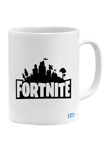 Fortnite Printed Ceramic Mug White